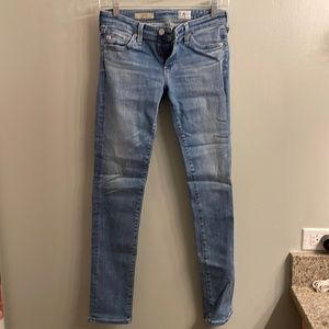 NEW AG the stilt cigarette leg low rise jeans